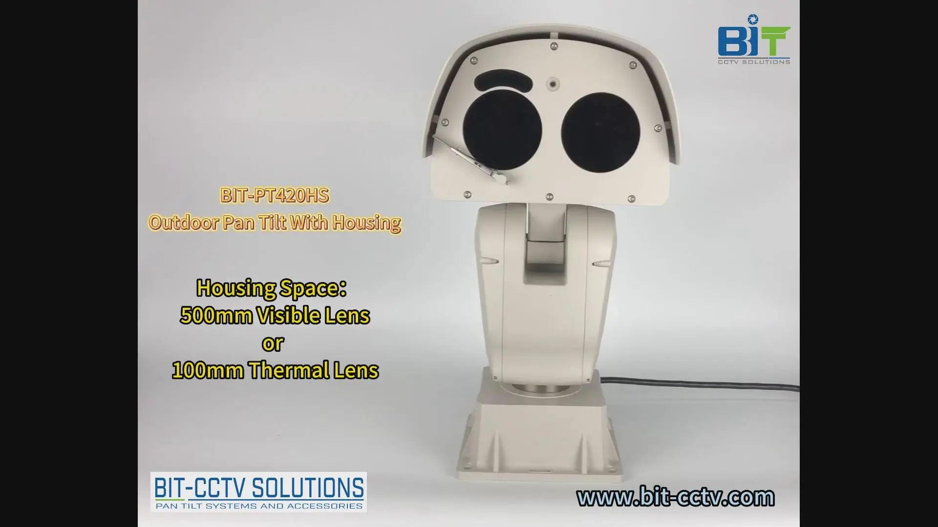 BIT-PT420HS Pan Tilt Enhet/Positioner med boställning